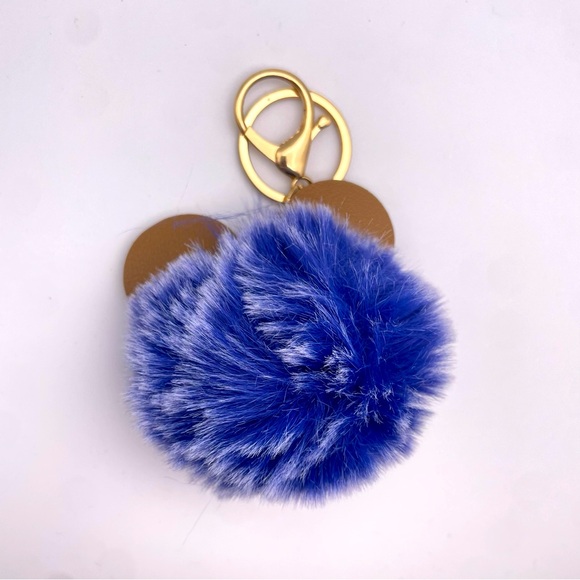 VIOLET BEAR | Pom Pom | Bag Charm | Keychain (Brand New!) 💘 - Picture 2 of 7